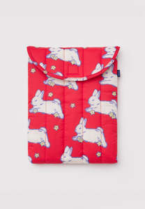 Baggu: Baggu Puffy Laptop Sleeve Bunnies 13/14"