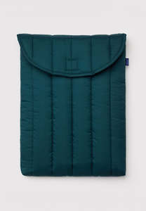 Baggu: Baggu Puffy Laptop Sleeve Deep Sea 16"