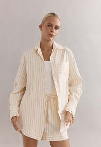 Caitlin Crisp: Caitlin Crisp Vienna Shirt Strawberries & Cream