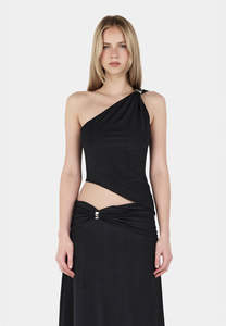 Ownley: Ownley Isha Top Black