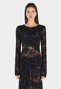 Ownley: Ownley Avery Top Black