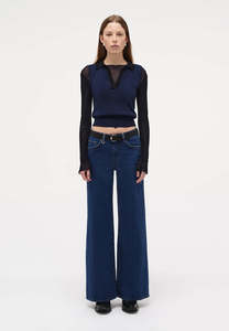 Neuw Eva Wide Jean Indigo Muse