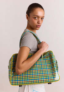 Damson Madder Truro Coated Holdall Zesty Check