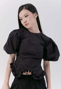 Chulle Koni Top Black