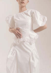 Full Price Clothing: Chulle Koni Top White