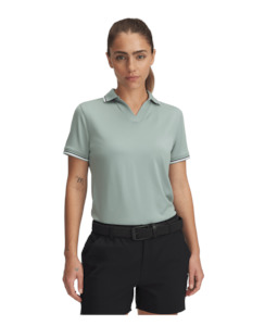 UA Drive Rib Women's Short Sleeve Polo