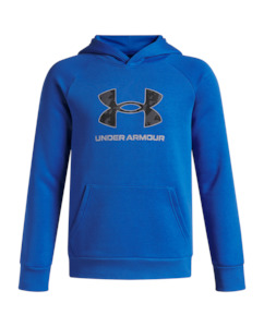 Boys: UA Rival Fleece Big Logo Print Fill Boys' Hoodie