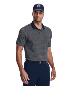 Tops: UA Matchplay Stripe Men's Polo
