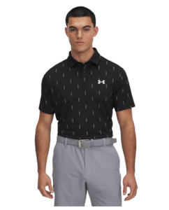 Tops: UA Tee To Green Printed Men's Polo