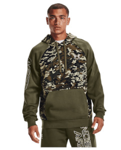 UA Rival Fleece Camo Script Men's Hoodie