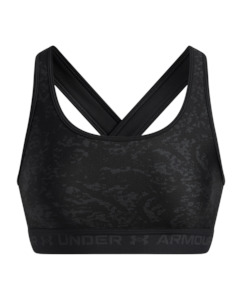 Armour® Mid Crossback Printed Women's Sports Bra