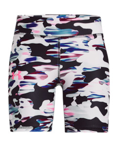 HeatGear® Armour AOP Girls' Bike Shorts