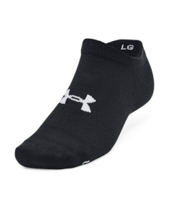 UA Essential Unisex 6-Pack No-Show Socks