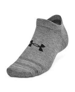 UA Essential Unisex 3-Pack No-Show Socks
