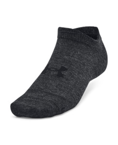 UA Essential Unisex 3-Pack No-Show Socks