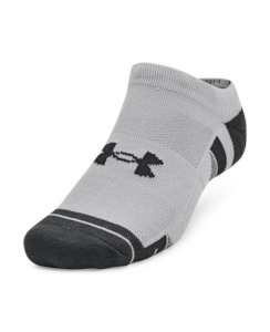 UA Performance Tech Unisex 3-Pack No Show Socks