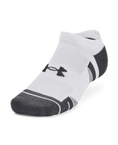 UA Performance Tech Unisex 3-Pack No Show Socks