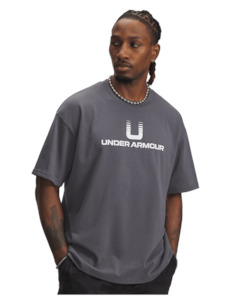 Mens Sportstyle Athleisure Gear: UA U Logo Heavyweight Men's Short Sleeve