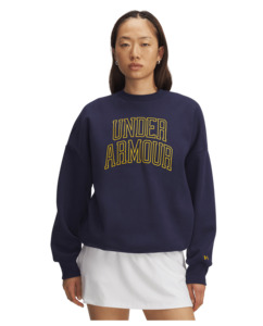 Women: UA Rival Fleece Varsity Women's Oversized Crew
