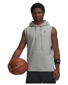 Curry Men's Sleeveless Hoodie