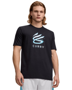 Curry Splash Wordmark Men's T-Shirt