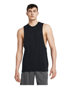 Tops: UA Left Chest Cut-Off Men's Tank