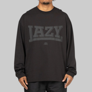 Lazy Long Sleeve - Washed Black