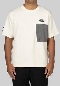 Tech Pocket T-Shirt - White Dune