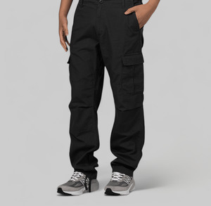 Aviation Pant - Black Rinsed