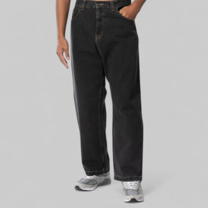 Brandon Pant - Black (Stone Washed)