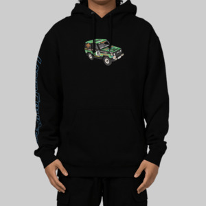 Huf: X Toyota Sahara Rally Hoodie - Black