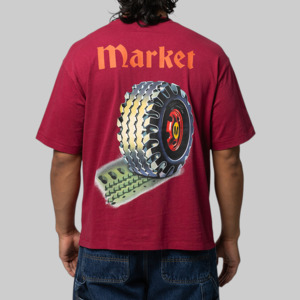 Market: True Tread T-Shirt - Beaujolais