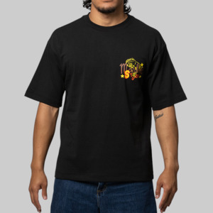 Market: Desert League T-Shirt - Pirate Black