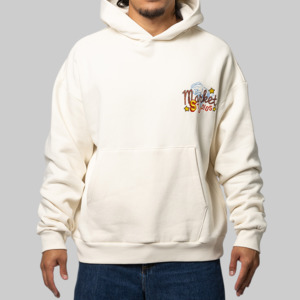 Desert League Hoodie - Unbleached Cotton