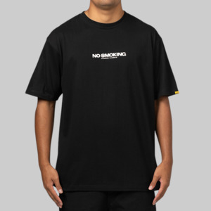 NO SMOKING T-Shirt - Black