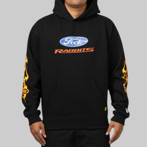 Fxxking RABBITS Hoodie - Black