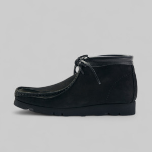 X Invincible Wallabee Boot - Black Combi