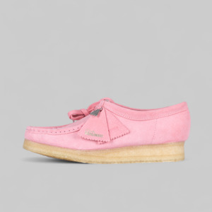 Clarks Originals: Women's Wallabee - Candy Pink
