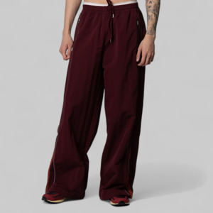 Bottoms: OG L.A. Venice Wind Pant - Maroon