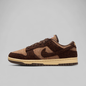 Main Outlet Mens Footwear: X Harris Tweed Dunk Low - Sesame