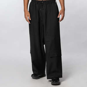 Main Outlet Mens Bottoms: Sport Uniform Straight Leg Pant - Black