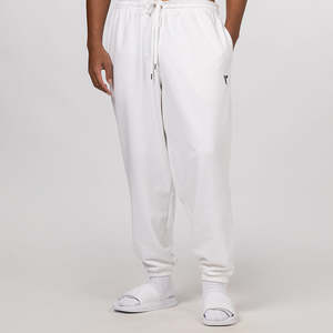 Main Outlet Mens Bottoms: Kobe Therma-FIT Fundamental Pant - White/Black