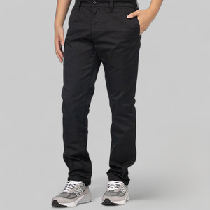Main Outlet Mens Bottoms: Sid Pant - Black Rinsed
