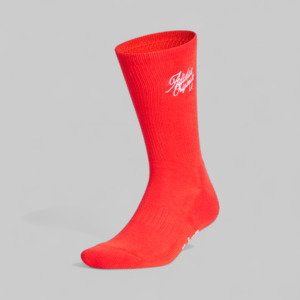 Santee Alley Slouch Socks - Vivid Red