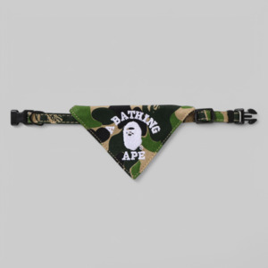 Main Outlet Accessories: ABC Camo Dog Bandana Collar Small - Green