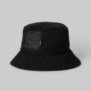 Main Outlet Accessories: Orla Bucket Hat - Black/Black