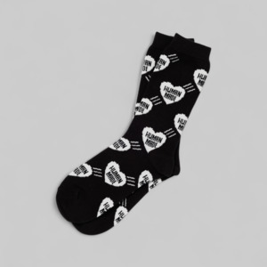 Heart Socks - Black