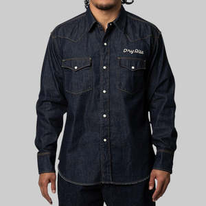 Human Made: Denim Western Shirt - Indigo