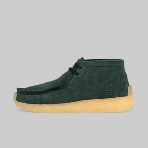 Clarks 8th Street By Ronnie Fieg: X Ronnie Fieg Rosendale Boot - Dark Green Sashiko