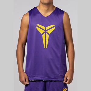 Kobe Dri Fit Standard Issue Collection: Kobe Dri-FIT Black Mamba Reversible Jersey - Black/Field Purple